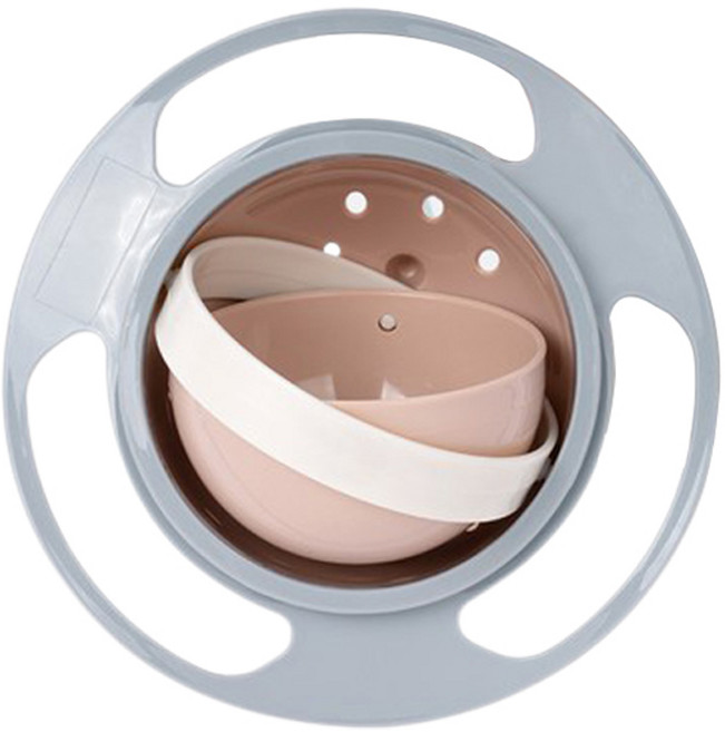 리틀클라우드 꼼짝마 회전 스낵볼, 혼합색상, 1개