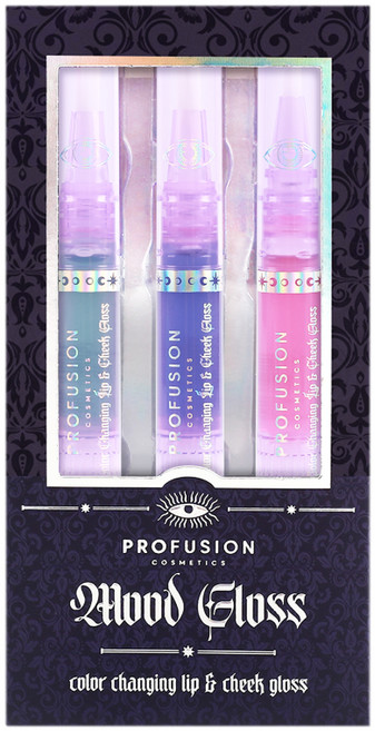 PROFUSION 暗黑哥德 華麗唇頰 4.8ml, 唇蜜, 3支