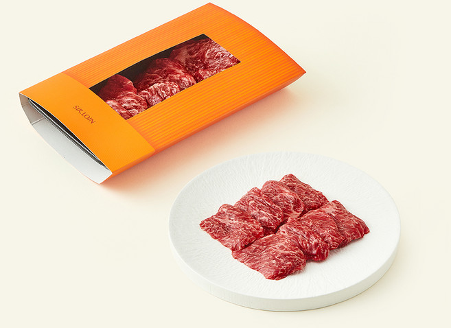 설로인 한우 치마살 1++등급 (7) 구이용 (냉장), 200g, 1개