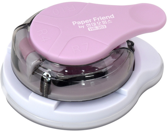 페이퍼프랜드 라운더 코너커터기 HR-303, 핑크, 1개