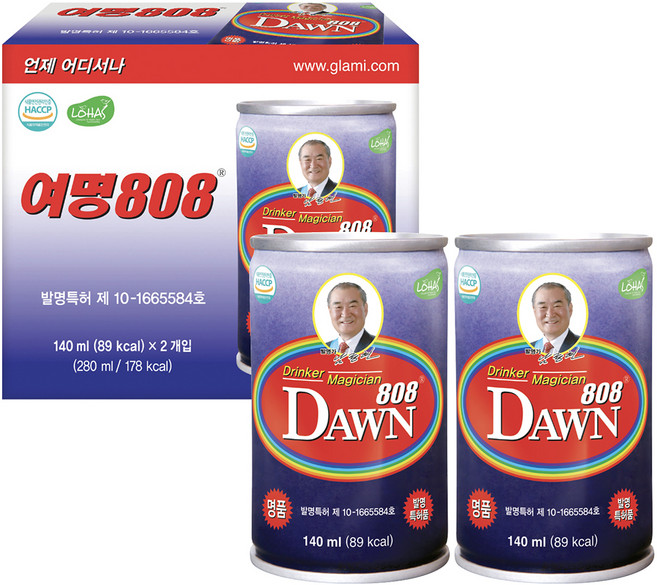 여명 808, 140ml, 2개