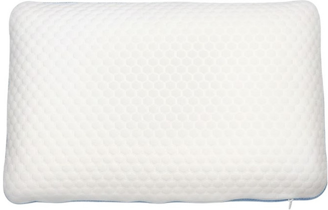 Victoria 維多麗亞 基本型恆溫冷凝涼感記憶枕, 1個, 白色 + 藍色