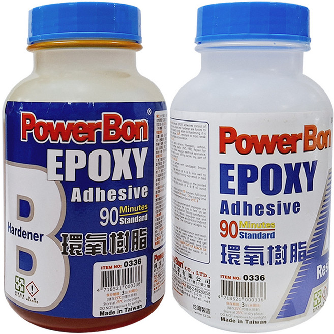 PowerBon 錫宏興業 泛用90分AB膠, 1瓶