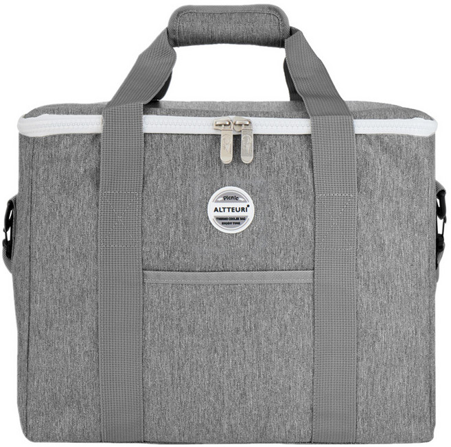 알뜨리 보온 보냉백, 그레이, 16L