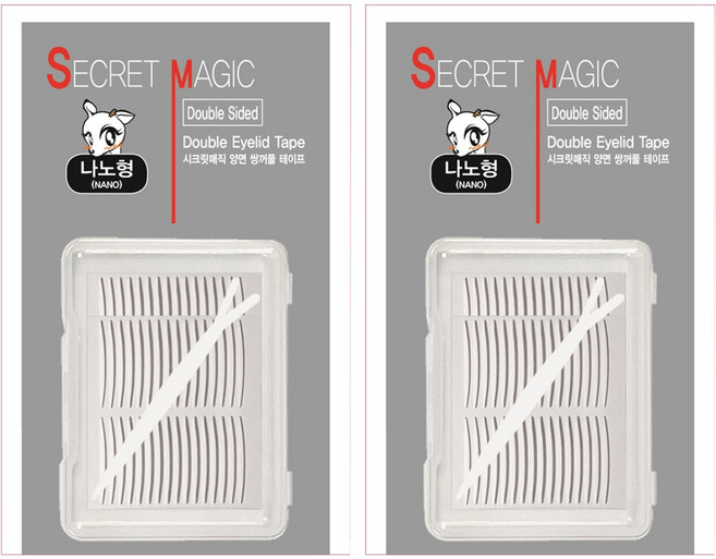 다크니스 시크릿 고급 양면 쌍꺼풀테이프 나노형 320p, 2세트