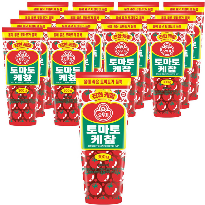 오뚜기 토마토 케챂, 300g, 15개