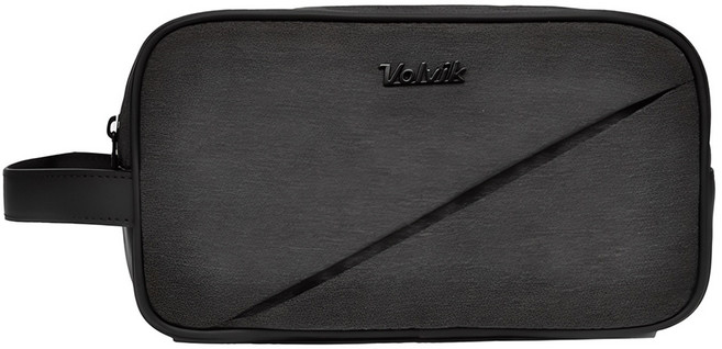 볼빅 투지퍼 파우치백 VAHPPC, 블랙, 1개