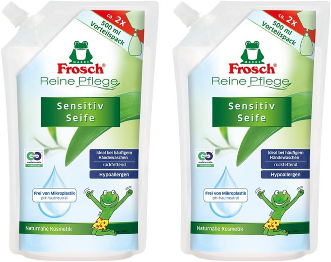프로쉬 핸드워시 리필팩, 500ml, 2개