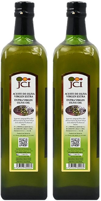 JCI 西班牙特級冷壓初榨橄欖油, 1L, 2瓶