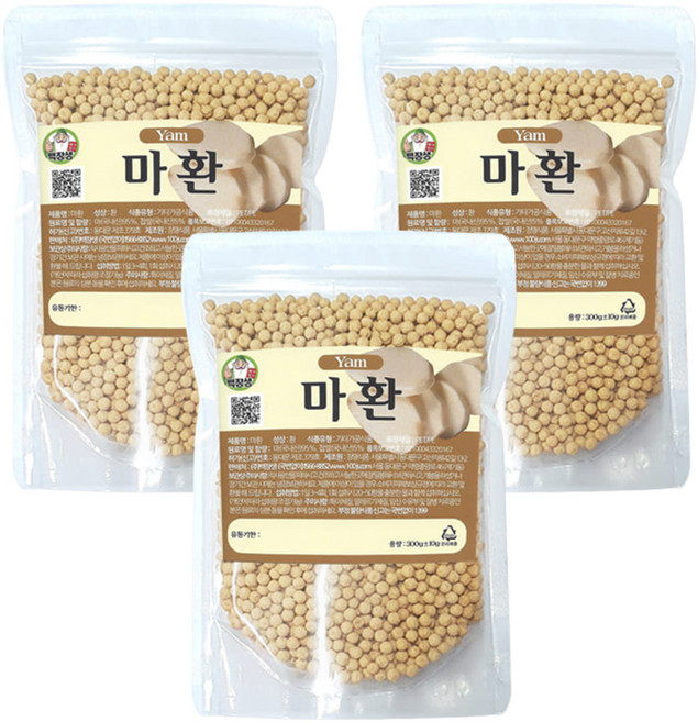 백장생 토종 마환, 3개, 300g