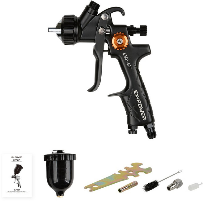 EX-POWER 低壓空氣噴槍套組 EMP-827, 1套