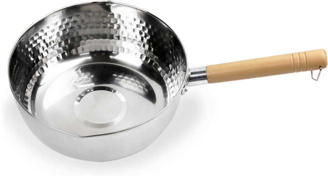 퀸센스 헤킨스 인덕션 IH 스텐 함마톤 편수냄비, 18cm, 실버, 1개