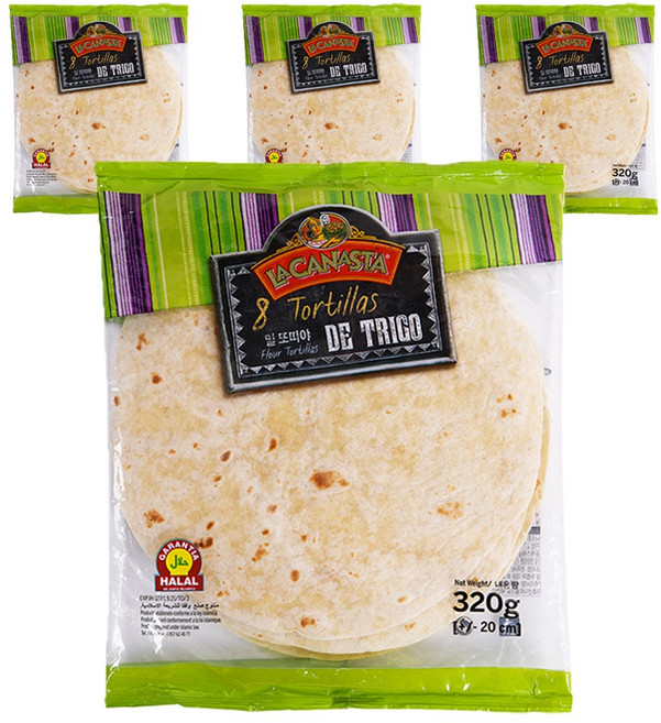 LACANASTA 小麥玉米餅, 320g, 4包