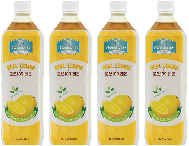 로쏘189 레몬베이스, 1L, 4개