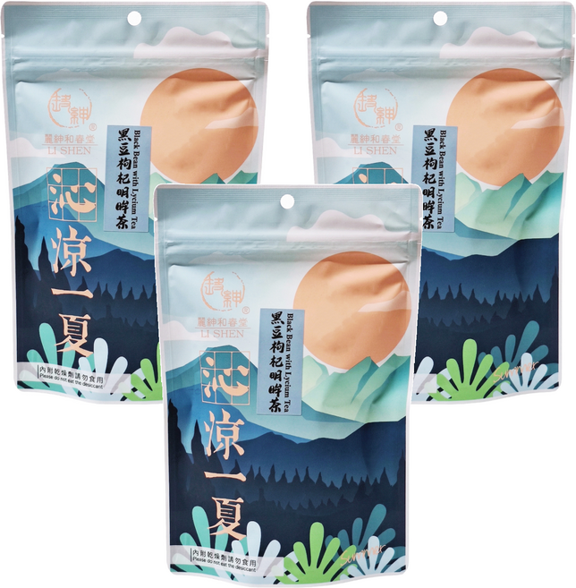 麗紳和春堂 黑豆枸杞明眸茶, 10g, 10入, 3包