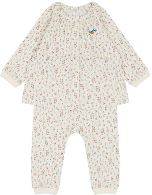 ETTOI 嬰幼兒諾頓棉質內衣上下套裝