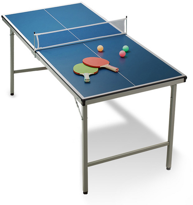 휠러스 미니 탁구대, 혼합색상, 1세트