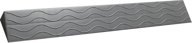 室內門檻斜坡墊, 1個, 灰色