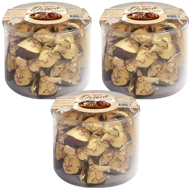 tayas 東方 Orient Luxury 單扭榛果味可可製品, 1kg, 3罐