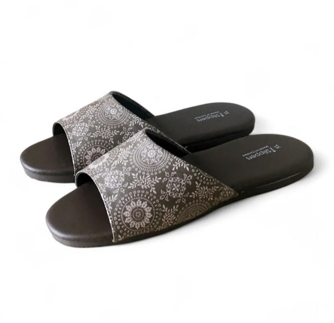 TAIWAN SLIPPER 台灣犀利趴 經典系列 皮質室內拖鞋, 光年棕, 1雙