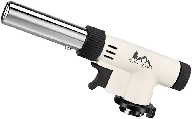 캠프듀아 액화방지 2가지 불조절 요리용 토치, 혼합색상, 1개 - 쿠팡