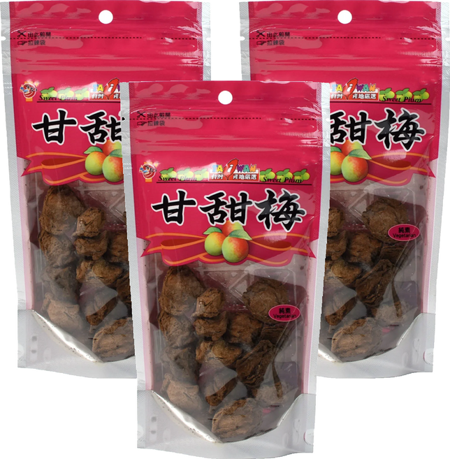 Onlyone 海龍王 甘甜梅, 85g, 3包