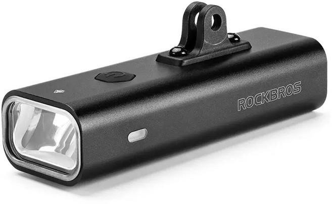 락브로스 충전식 자전거 라이트 전조등 RHL400D, 혼합색상, 1개