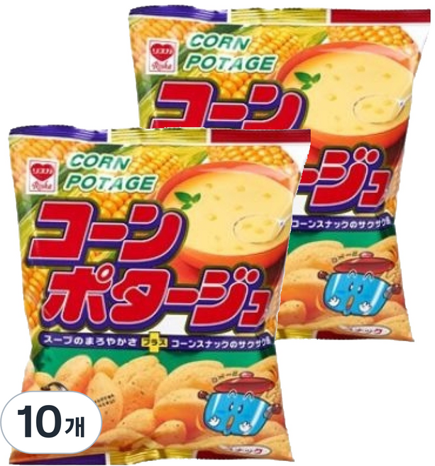 玉米濃湯 零食, 75g, 10個