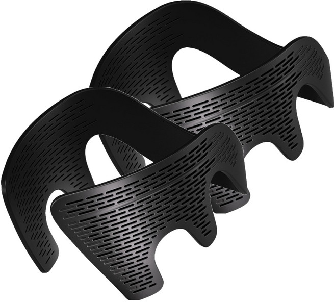 포뷰트 남성용 옆머리 누르기 드롭셋, 블랙, 2개