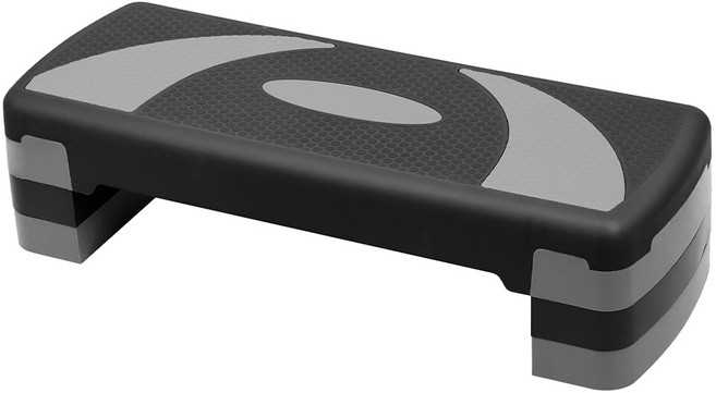 벨리카 3단 홈짐 스탭박스, 블랙 + 그레이