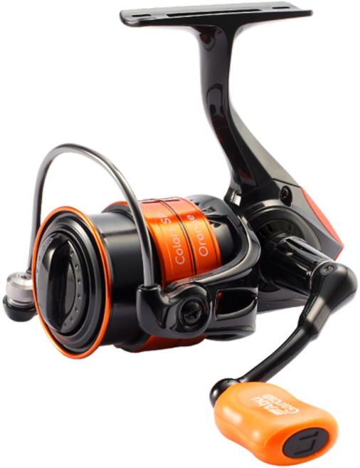 Abu Garcia 阿布賈西亞 Colors SP 紡車式捲線器, Colors SP 2000, 橘色, 1個