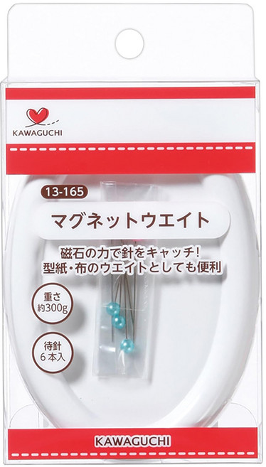 KAWAGUCHI 多功能磁吸針插紙鎮, 單色, 1個