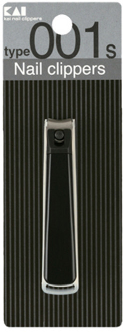 카이 손톱깎이 + 투명케이스 세트 S, 블랙, 1세트