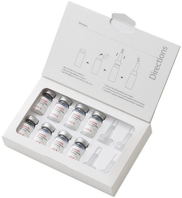 DMCK 엑토인 더마 부스터 앰플 7ml x 8p + 실리콘 캡 4p 세트, 1개