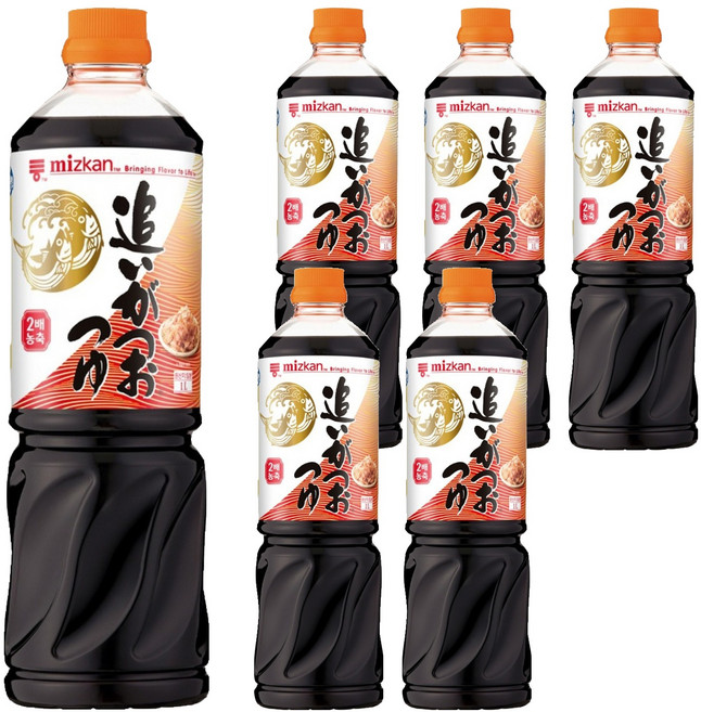 미쯔칸 농축 쯔유, 1L, 6개