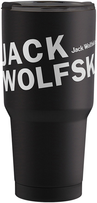 Jack Wolfskin 飛狼 SWAG 316不鏽鋼極限冰鋒保冰杯 JW-833, 黑色, 900ml, 1個