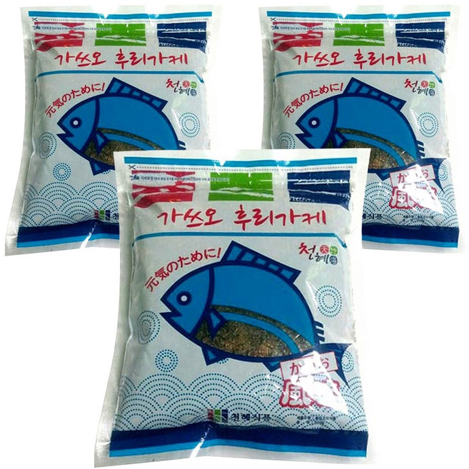 천혜식품 가쓰오 후리가께, 500g, 3개