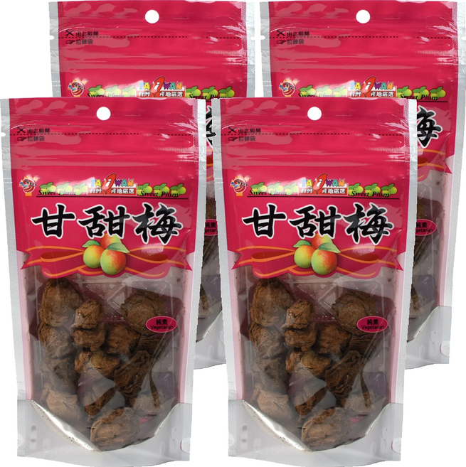 Onlyone 海龍王 甘甜梅, 85g, 4包