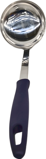 FREIZ 和平 小型 P柄 日本產不鏽鋼湯勺, 1支, 藍色