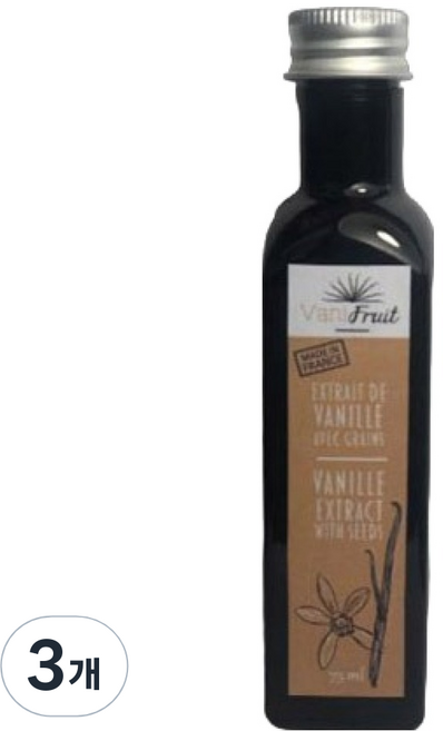 이홈베이킹 바니프뤼 바닐라 익스트랙, 75ml, 3개
