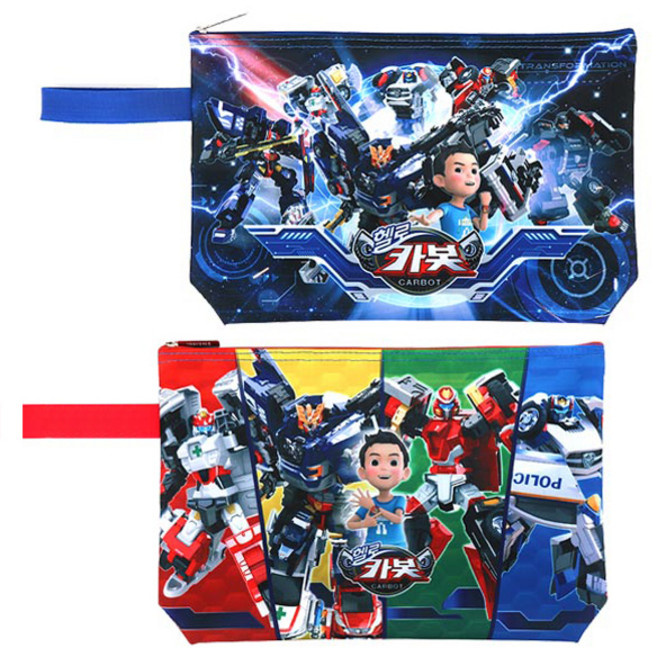 헬로카봇 식판도시락가방 2P, 1세트, HCK-PO037