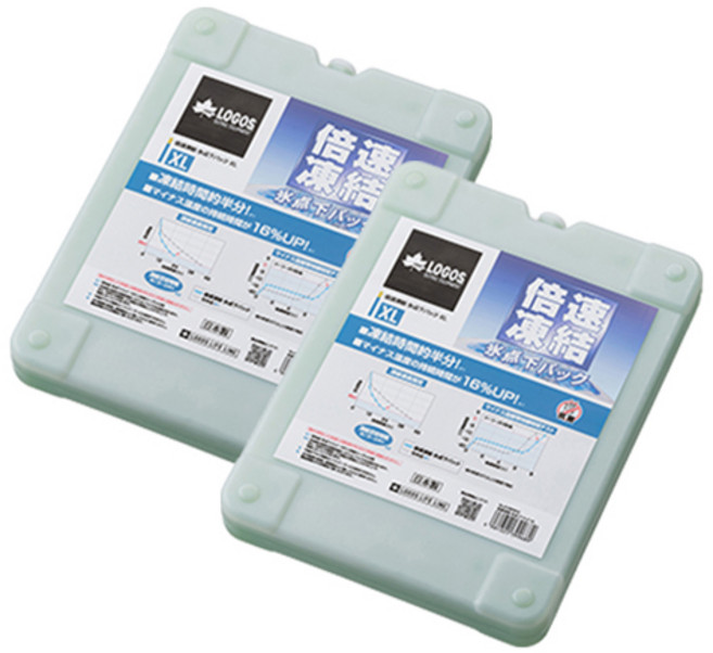 로고스 배속 동결 빙점하 아이스팩 XL, 1개, 2세트