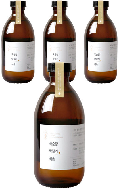 국순당 막걸리 식초, 300ml, 4개