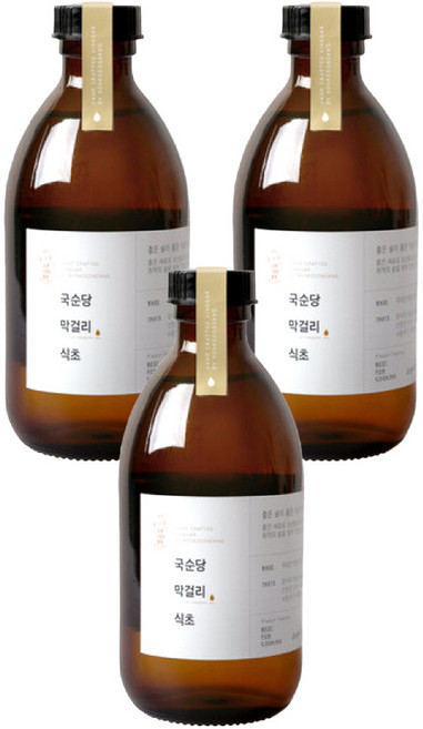 국순당 막걸리 식초, 300ml, 3개