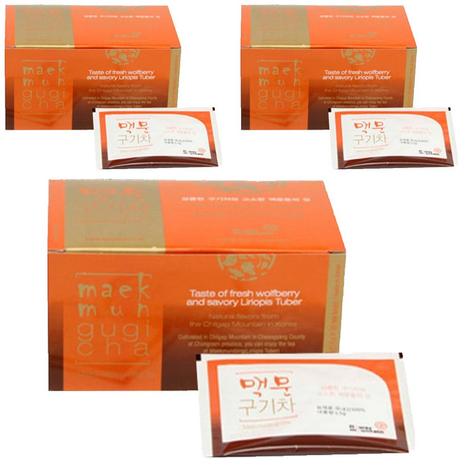 꽃뫼 맥문동구기차, 1.5g, 30개입, 3개