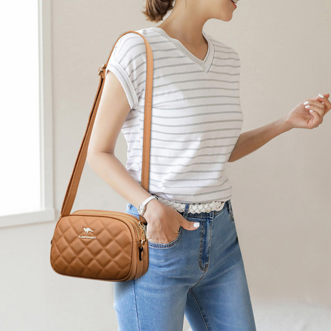 Kaidifeiniroo Chic Hills 斜背肩揹包 時尚方包 11490, 橘色(Orange)