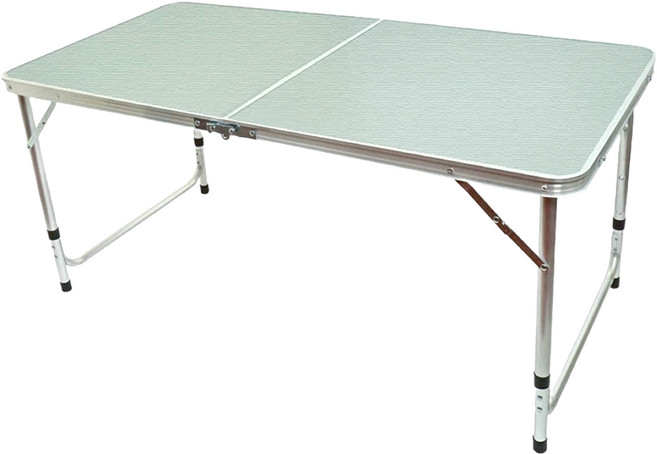 戶外露營折疊桌, 冰山灰, 1個