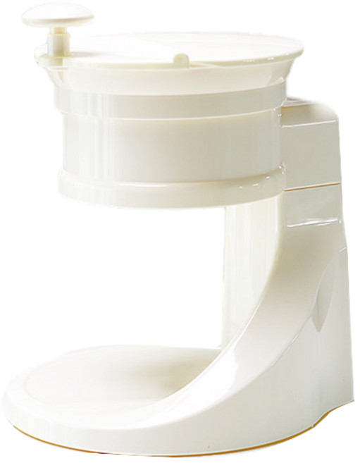 RLove house 手動式復古刨冰機, Retro White, 單品, 1台