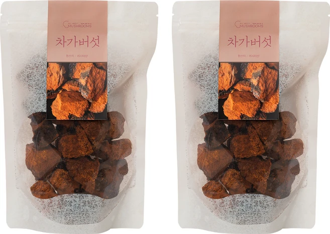 차가버섯, 120g, 2개 - 쿠팡