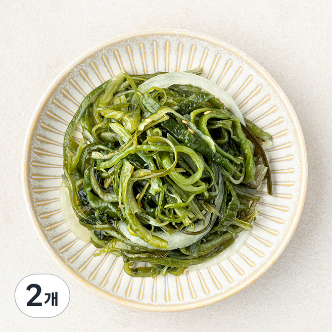 식탁위의사계 미역줄기나물, 450g, 2개